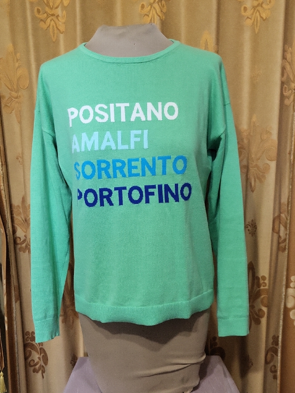 LOFT Italian Coast Crewneck Sweater
